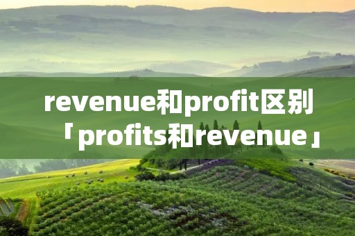 revenue和profit区别「profits和revenue」
