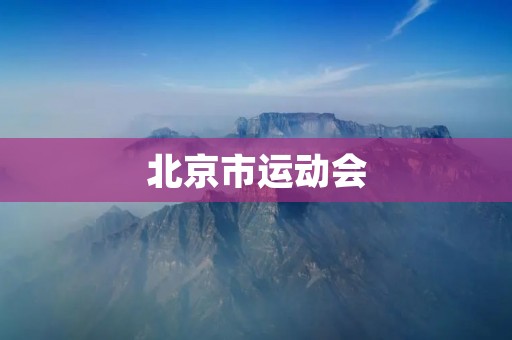 北京市运动会:全民健身盛宴 北京市运动会:全民健身盛宴