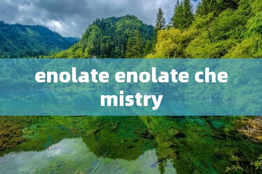enolate enolate chemistry