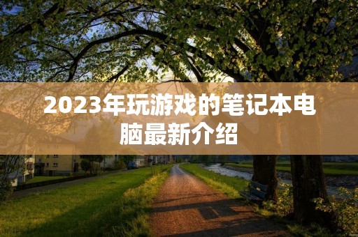 2023年玩游戏的笔记本电脑最新介绍 2023年玩游戏的笔记本电脑最新介绍