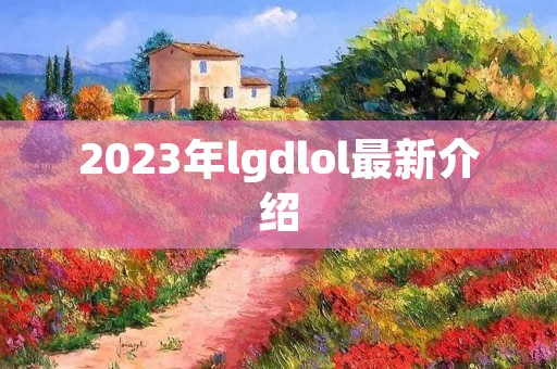 2023年lgdlol最新介绍
