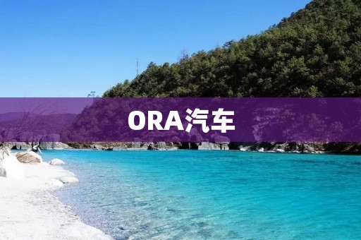 ORA汽车:新时代智能电动车的代表 ORA汽车:新时代智能电动车的代表