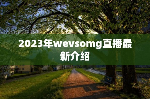 2023年wevsomg直播最新介绍