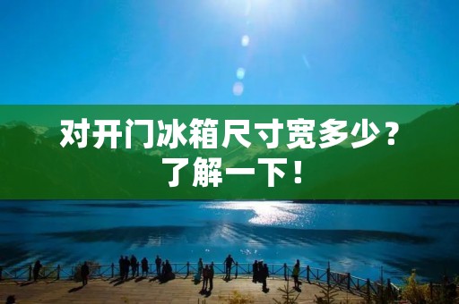 对开门冰箱尺寸宽多少？了解一下！