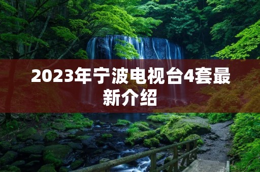 2023年宁波电视台4套最新介绍 2023年宁波电视台4套最新介绍