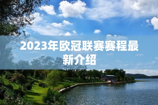 2023年欧冠联赛赛程最新介绍