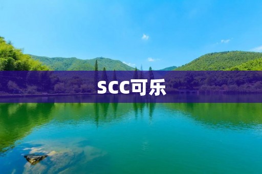 SCC可乐：一种全新的饮品体验