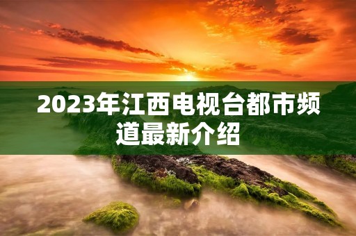 2023年江西电视台都市频道最新介绍