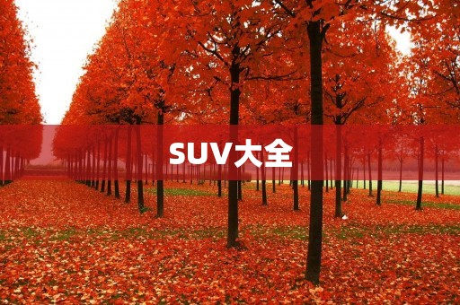 SUV大全:探索不同品牌的SUV车型 SUV大全:探索不同品牌的SUV车型