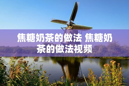 焦糖奶茶的做法 焦糖奶茶的做法视频