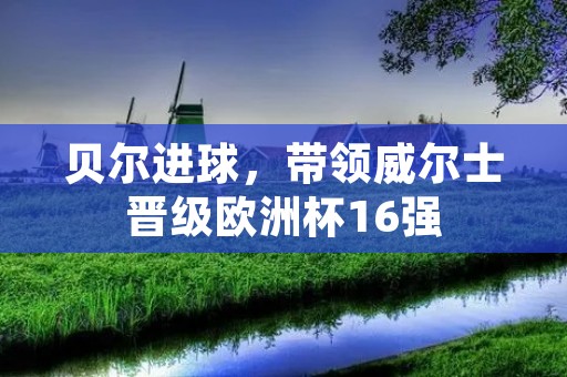 贝尔进球,带领威尔士晋级欧洲杯16强 贝尔进球,带领威尔士晋级欧洲杯16强