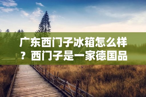 广东西门子冰箱怎么样?西门子是一家德国品牌,作为世界顶级家电品牌之一,其冰箱产品在市场上具有很高的知名度和美誉度。那么,广东西门子冰箱到底怎么样呢?下面就为大家详细介绍一下。 广东西门子冰箱怎么样?西门子是一家德国品牌,作为世界顶级家电品牌之一,其冰箱产品在市场上具有很高的知名度和美誉度。那么,广东西门子冰箱到底怎么样呢?下面就为大家详细介绍一下。