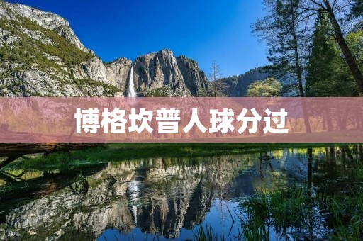 博格坎普人球分过:探究足球比赛中的人球分离现象 博格坎普人球分过:探究足球比赛中的人球分离现象