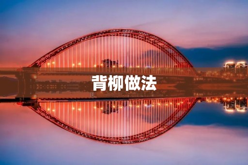 背柳做法：让你轻松制作美味背柳