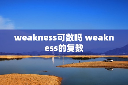 weakness可数吗 weakness的复数