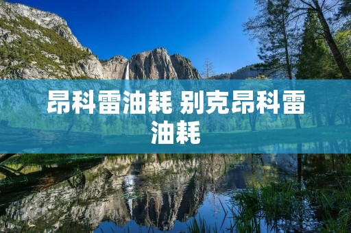 昂科雷油耗 别克昂科雷油耗 昂科雷油耗 别克昂科雷油耗