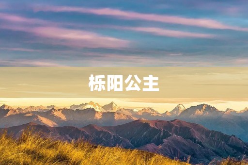 栎阳公主:唐朝史上的女英雄