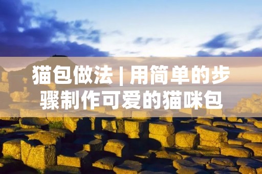 猫包做法 | 用简单的步骤制作可爱的猫咪包 猫包做法 | 用简单的步骤制作可爱的猫咪包