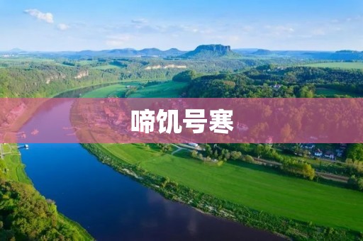 啼饥号寒:孩子们的冬日之苦