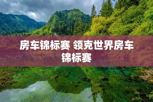 房车锦标赛 领克世界房车锦标赛