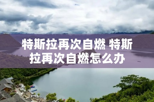 特斯拉再次自燃 特斯拉再次自燃怎么办