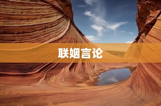 联姻言论:是非曲直的讨论