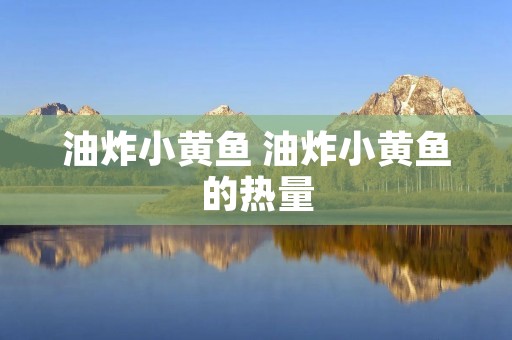 油炸小黄鱼 油炸小黄鱼的热量