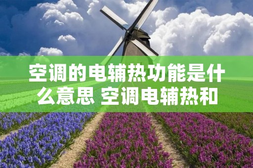 空调的电辅热功能是什么意思 空调电辅热和制热哪个效果好 空调的电辅热功能是什么意思 空调电辅热和制热哪个效果好