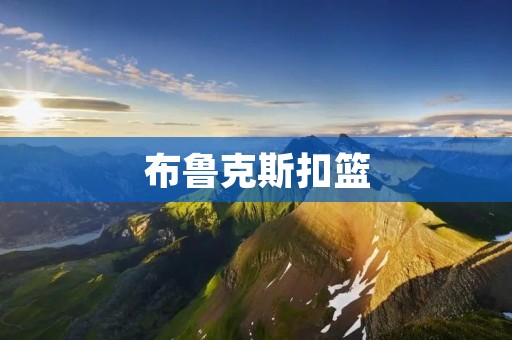 布鲁克斯扣篮:一场视觉盛宴 布鲁克斯扣篮:一场视觉盛宴
