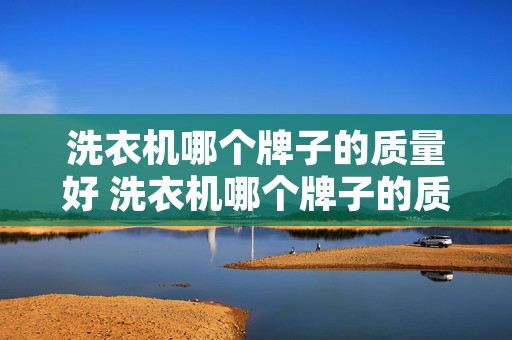 洗衣机哪个牌子的质量好 洗衣机哪个牌子的质量好一些