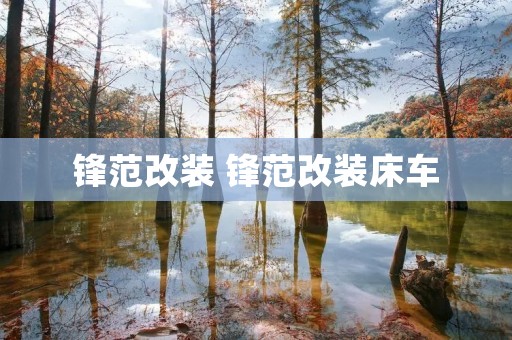 锋范改装 锋范改装床车 锋范改装 锋范改装床车