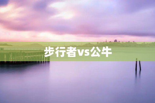 步行者vs公牛:一场激烈的对决 步行者vs公牛:一场激烈的对决
