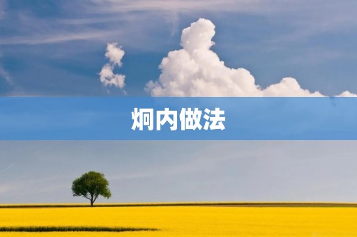 炯内做法:一种高效的管理方法 炯内做法:一种高效的管理方法
