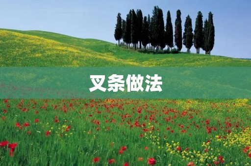 叉条做法：美味叉烧肉的制作方法