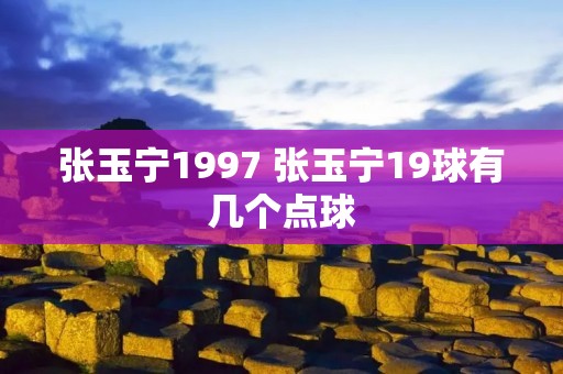 张玉宁1997 张玉宁19球有几个点球 张玉宁1997 张玉宁19球有几个点球