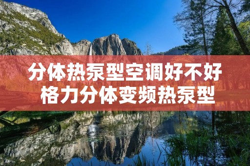 分体热泵型空调好不好 格力分体变频热泵型空调价格 分体热泵型空调好不好 格力分体变频热泵型空调价格