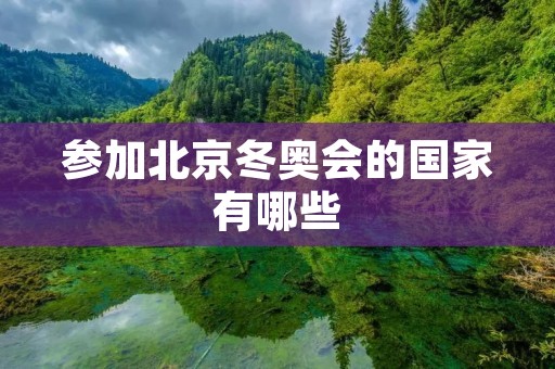 参加北京冬奥会的国家有哪些 参加北京冬奥会的国家有哪些