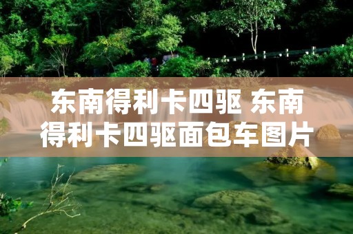 东南得利卡四驱 东南得利卡四驱面包车图片及价格