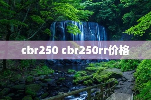 cbr250 cbr250rr价格