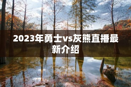 2023年勇士vs灰熊直播最新介绍