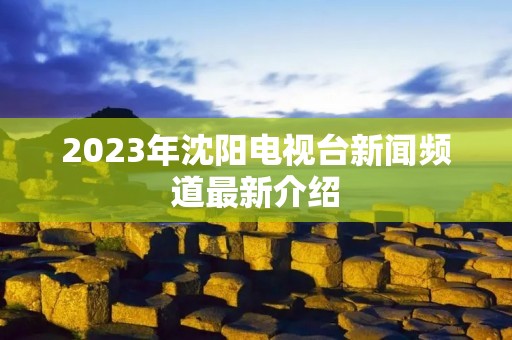 2023年沈阳电视台新闻频道最新介绍 2023年沈阳电视台新闻频道最新介绍