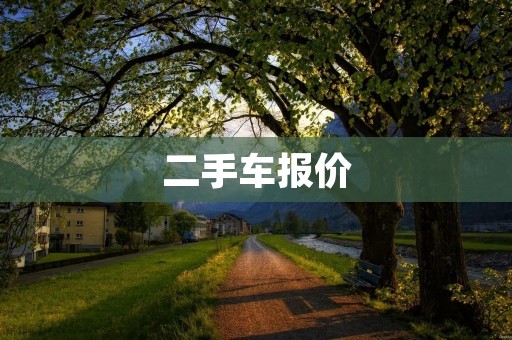 二手车报价：如何正确评估二手车价格？