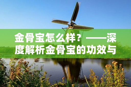 金骨宝怎么样?——深度解析金骨宝的功效与使用体验 金骨宝怎么样?——深度解析金骨宝的功效与使用体验