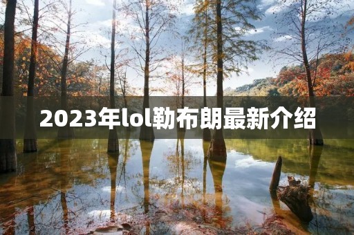 2023年lol勒布朗最新介绍 2023年lol勒布朗最新介绍
