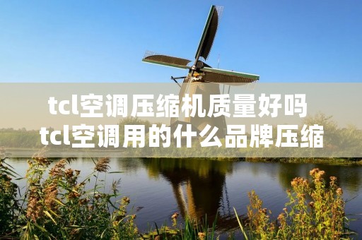 tcl空调压缩机质量好吗 tcl空调用的什么品牌压缩机