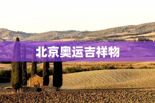北京奥运吉祥物：五福熊猫