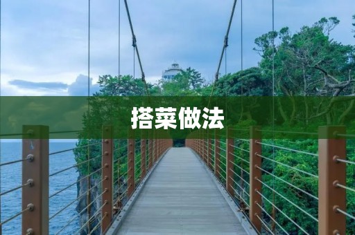 搭菜做法:让你的菜肴更加丰富多彩 搭菜做法:让你的菜肴更加丰富多彩