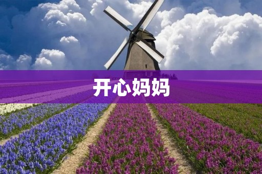 开心妈妈:如何打造一个快乐的母亲角色 开心妈妈:如何打造一个快乐的母亲角色