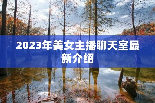 2023年美女主播聊天室最新介绍