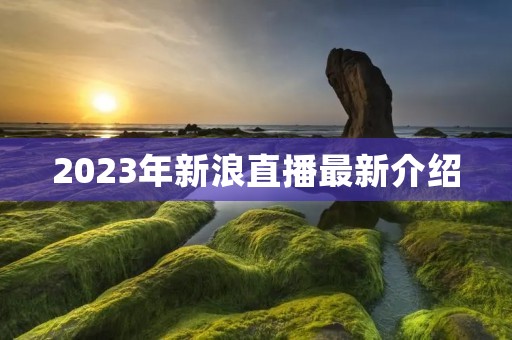 2023年新浪直播最新介绍 2023年新浪直播最新介绍